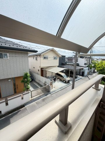 高槻市登美の里町住宅の展望