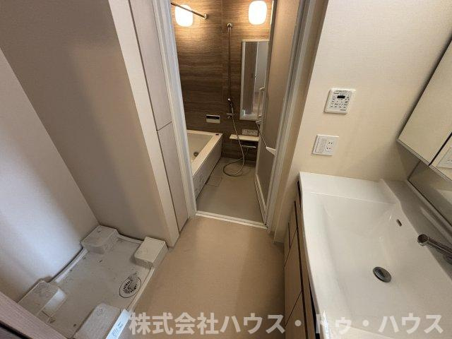 ライオンズタワー柏の洗面所