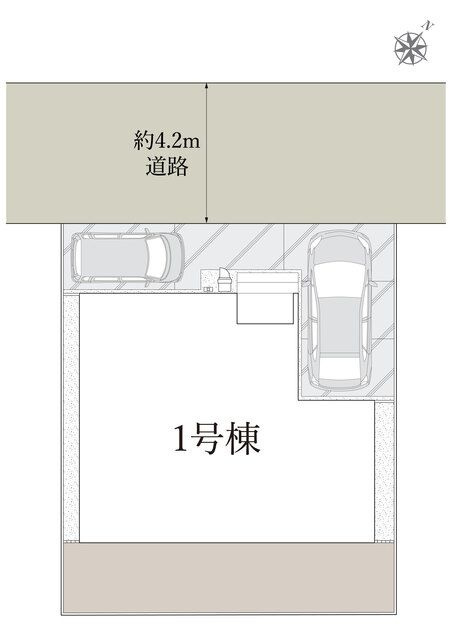 川越市砂新田6丁目1期　新築戸建　リナージュの区画図