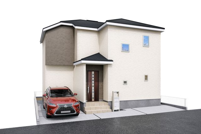 川越市砂新田6丁目1期　新築戸建　リナージュの外観パース