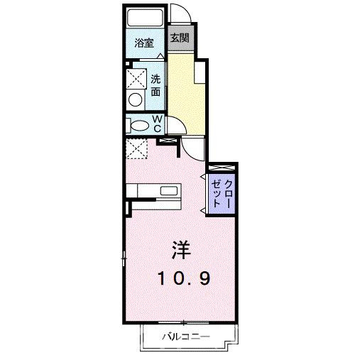 リバーサイド三条の間取り