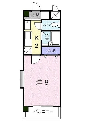 リーブラ都府楼壱番館の間取り