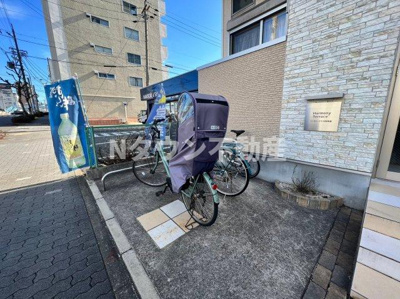 【その他共用部分】 | ハーモニーテラス茶屋坂通 | 駐輪スペースです