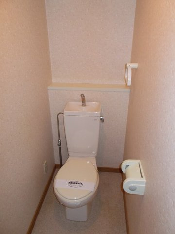 リーブラ都府楼壱番館のトイレ|落ち着いた色調のトイレです