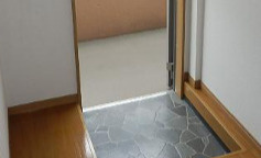 マドレーヌ南柏の玄関|ゆったりとした玄関です
