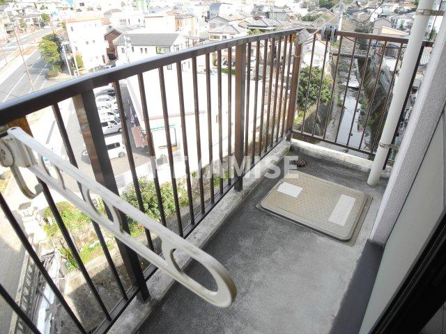 昭和ハイツ新中川のバルコニー|※同間取りの別の階のお部屋の画像です※現況を優先します