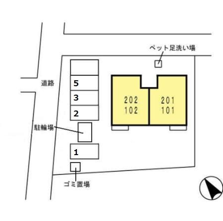 ヴィアブリーズの区画図