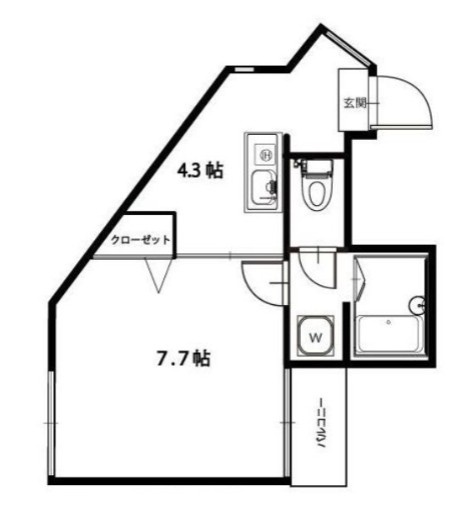 GATEWOOD中野の間取り