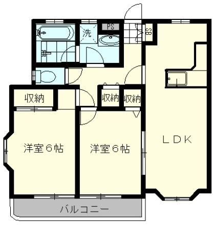 ルーラルパークの間取り