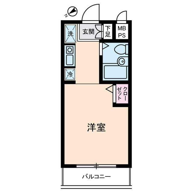 菱和パレス世田谷千歳台の間取り