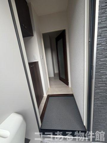 ベルリード塩屋北の玄関