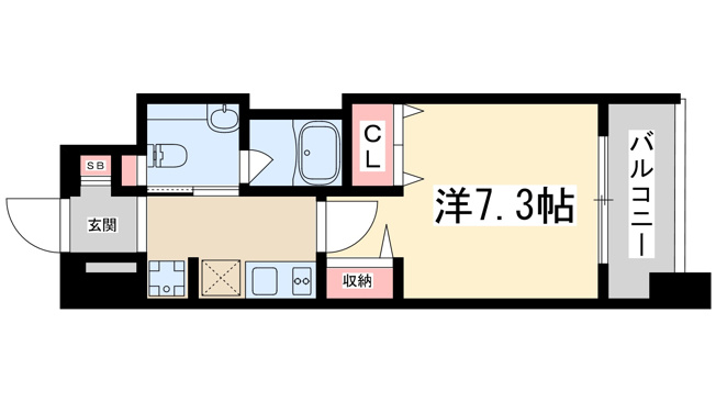 【間取り】 | セレッソコートリバーサイドOSAKA