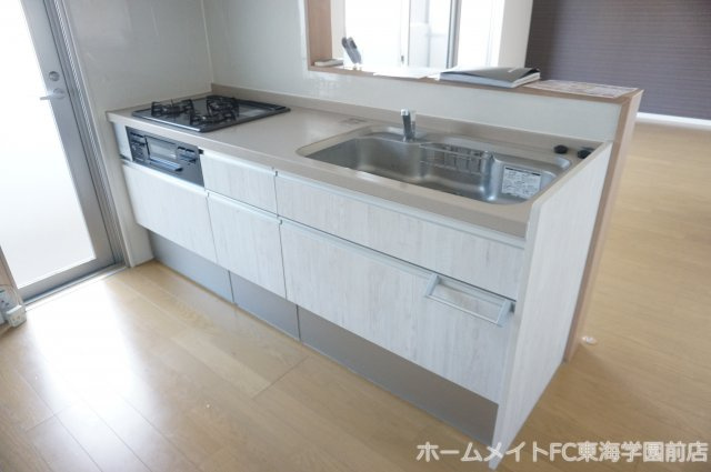 熊本市中央区水前寺公園の賃貸マンションのキッチン