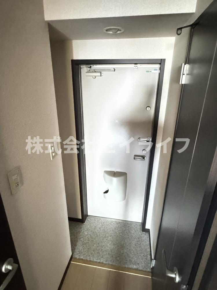 レフア弓削の玄関
