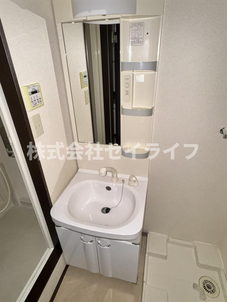 レフア弓削の洗面所