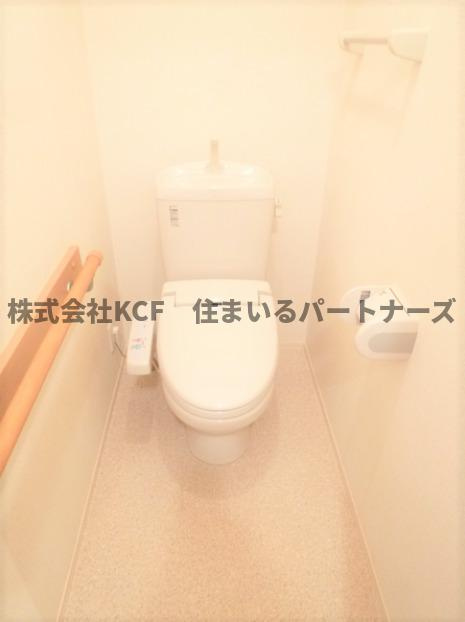 オリーヴァ東合川のトイレ|ゆったりとした空間のトイレです