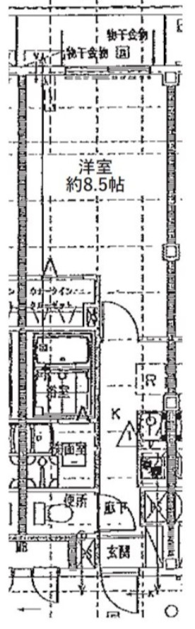 GENOVIA原木中山の間取り
