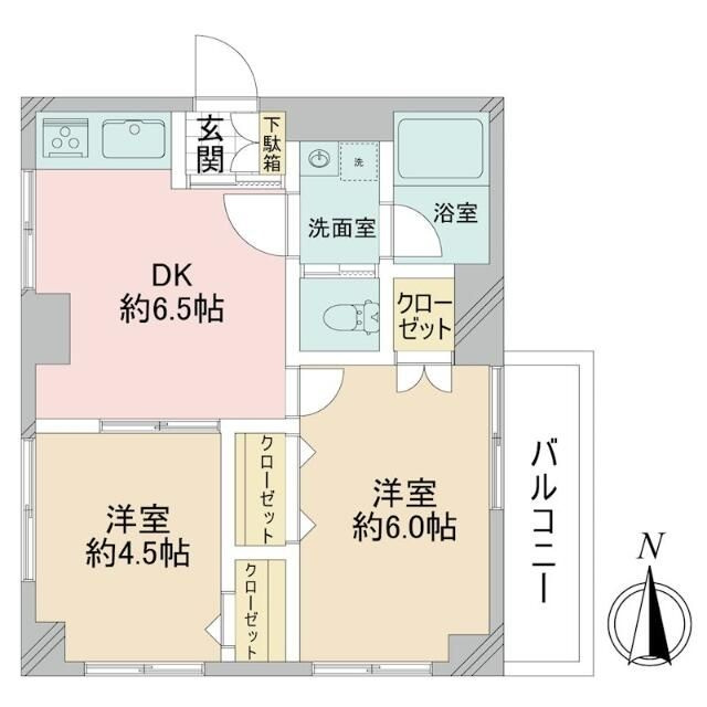 メイゾンアサヒの間取り