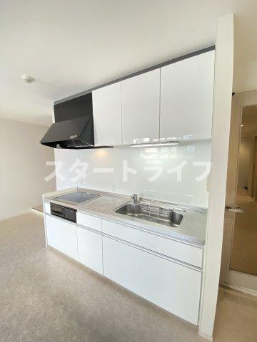 大阪市淀川区新高３丁目の賃貸マンションのキッチン
