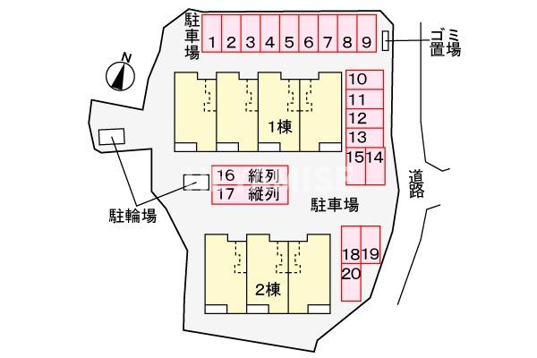エミナールBの区画図