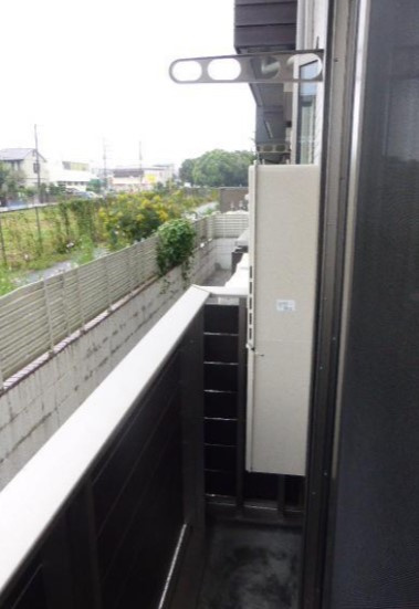 フィカーサ東大宮のバルコニー