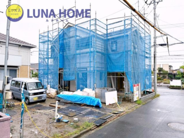 土浦市小松9期　新築戸建の外観