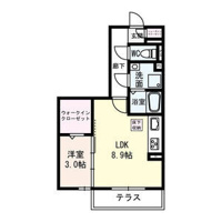 【間取り】 | カサレリアIII | お部屋の間取りです