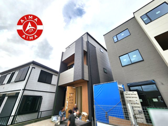 福岡市南区曰佐1丁目第1-5棟（5号棟）の完成予想図|デザイン性のある外観です。