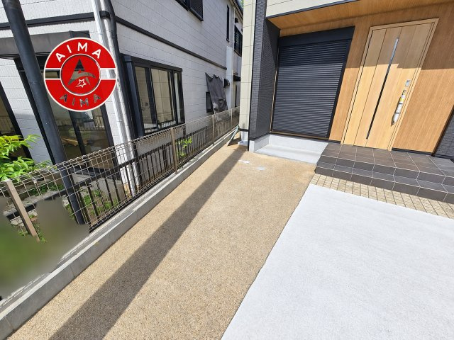 福岡市南区曰佐1丁目第1-5棟（5号棟）の外観|お庭で自由な時間を過ごせます。