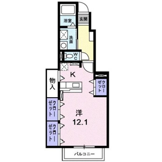 【間取り】 | ピュア　コート　サクセス