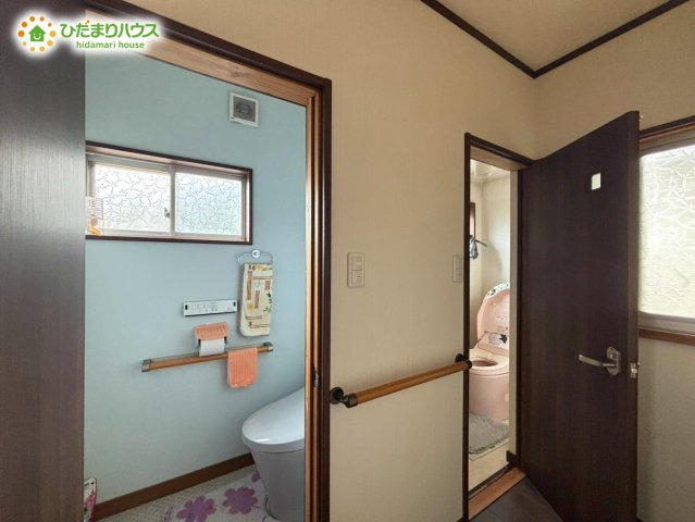 野田市木間ケ瀬　平屋　中古戸建のトイレ|2ヶ所ございます！