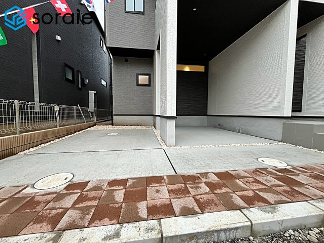 川越市南大塚３丁目　全12棟　新築戸建の駐車場|2026/9.27撮影