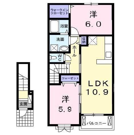 ブライトヒルズⅡの間取り
