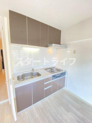 大阪市淀川区木川東２丁目の賃貸マンションのキッチン