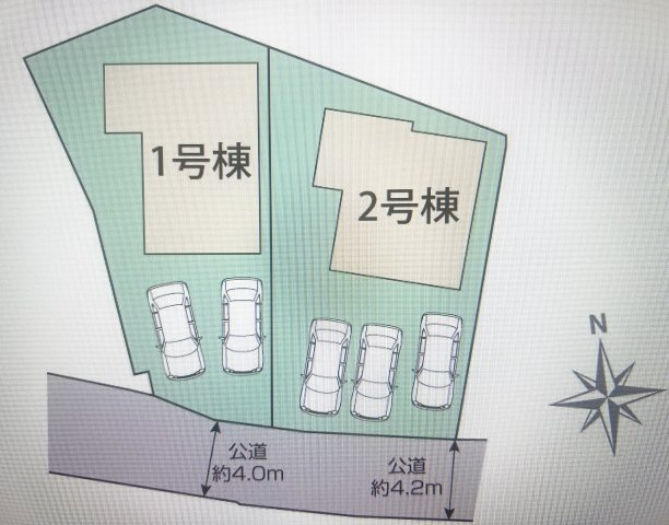 新築戸建　明石市魚住町中尾2期の区画図