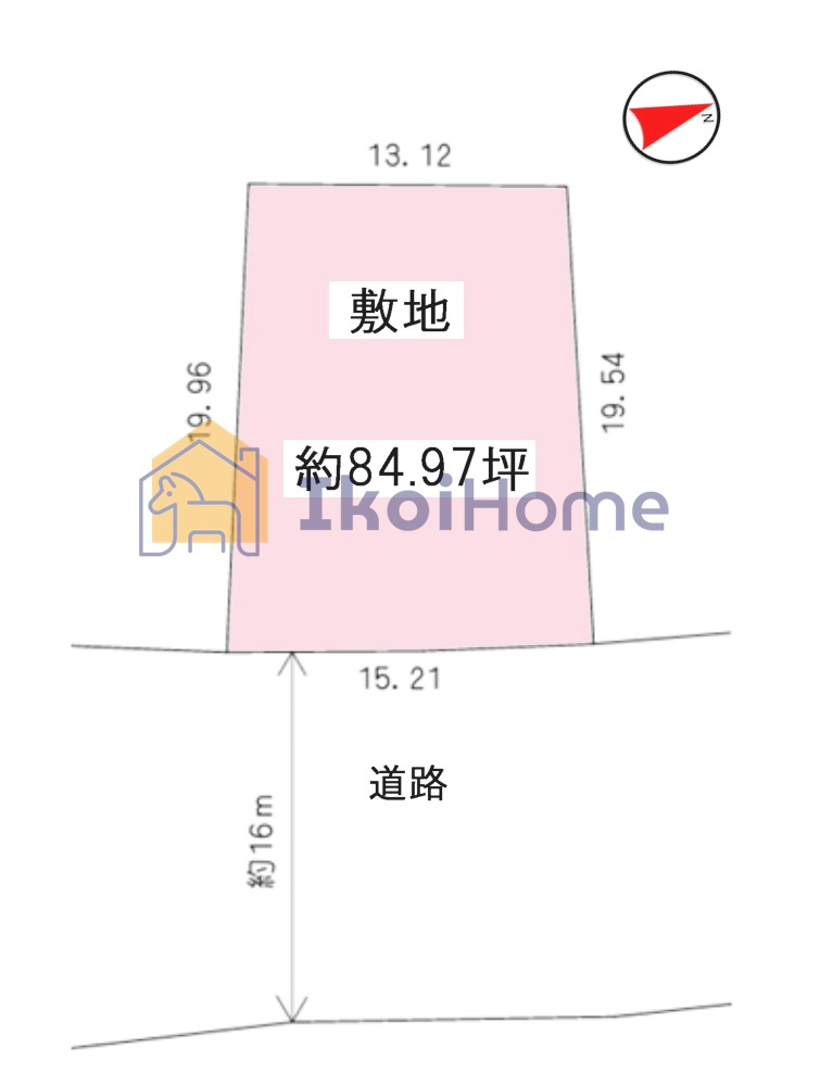 明石市大久保町高丘5丁目　土地の土地図
