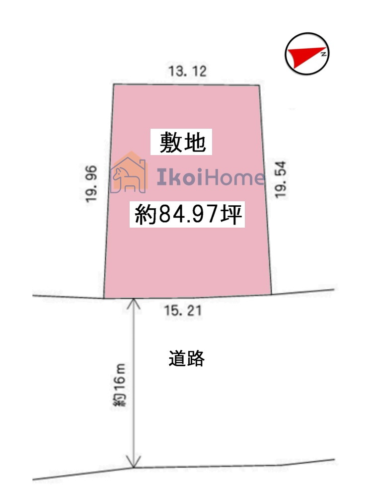 明石市大久保町高丘5丁目　土地の土地図|●年中無休：当日予約可●敷地広々約84.9坪！！多様なプランで建築可能です♪