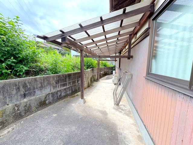 出来庭7丁目戸建のバルコニー