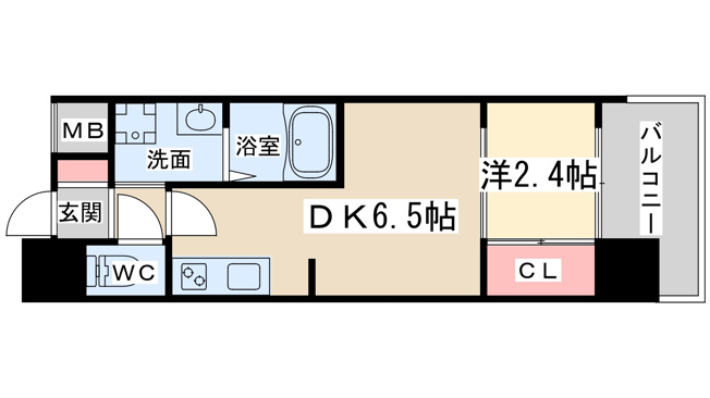 【間取り】 | セレニテ天六リアン