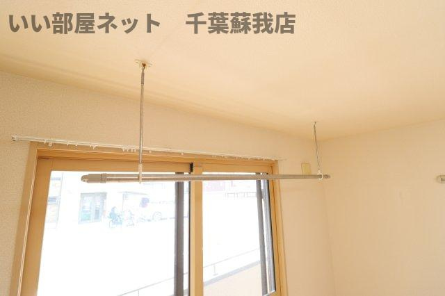 セルブランド　Ｓ棟・Ｌ棟の洋室|室内物干