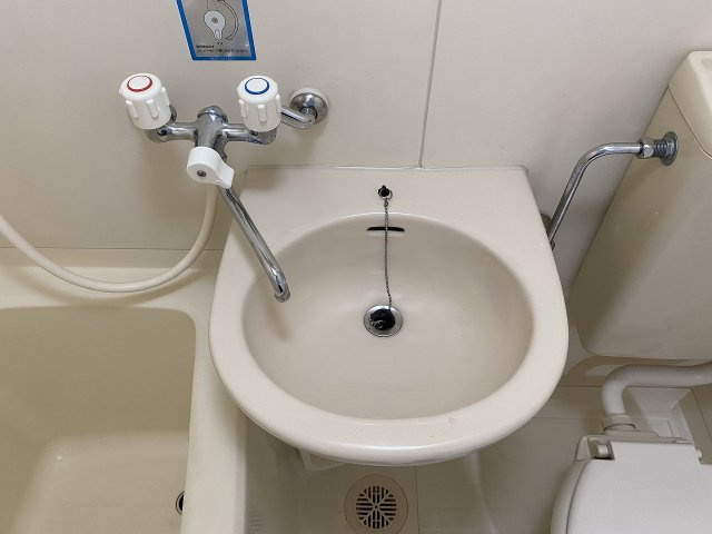 西田ハイツパートⅡの洗面所