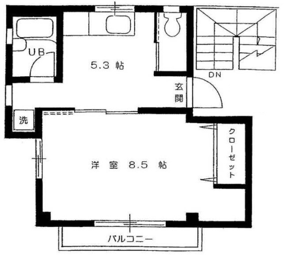 プレステージ田園調布の間取り|間取りです。