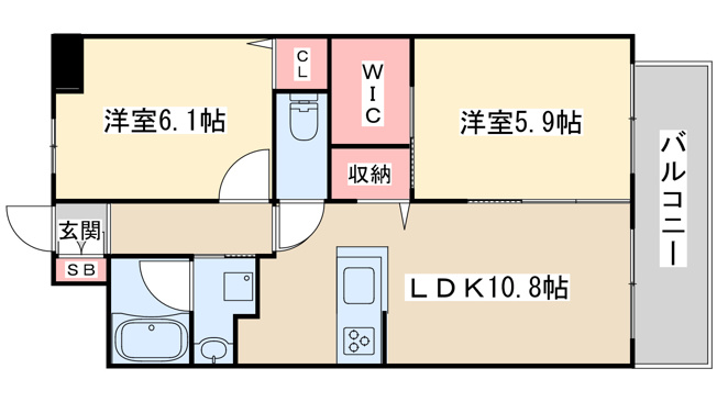 【間取り】 | ベリー海老江