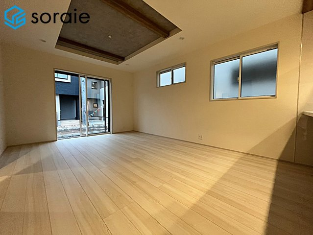 川越市南大塚３丁目　全12棟　新築戸建の居間・リビング|2026/9.27撮影