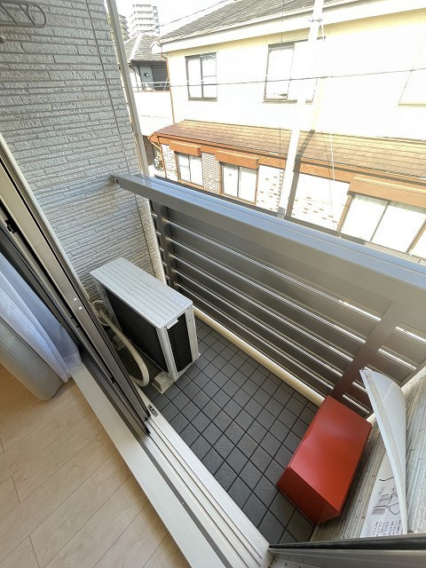 クレイノクリエイト仁川のバルコニー