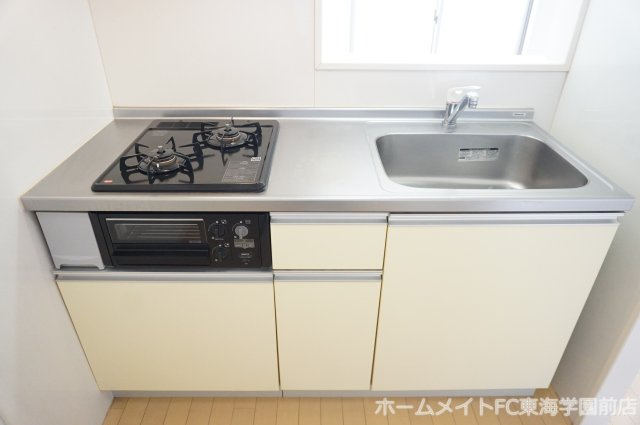 熊本市中央区南熊本１丁目の賃貸マンションのキッチン