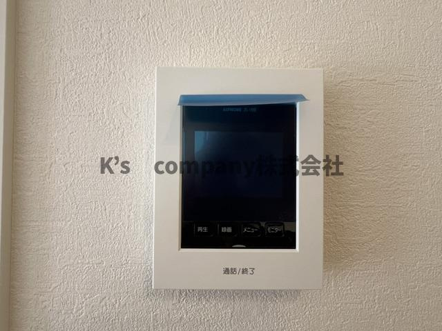◎茅ヶ崎市浜須賀　新築戸建　1号棟のセキュリティ|訪問者の顔が見えて安心です♪