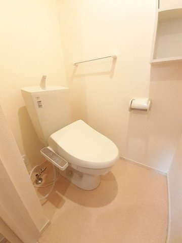 エスポワール　Ⅱのトイレ|シンプルで使いやすいトイレです