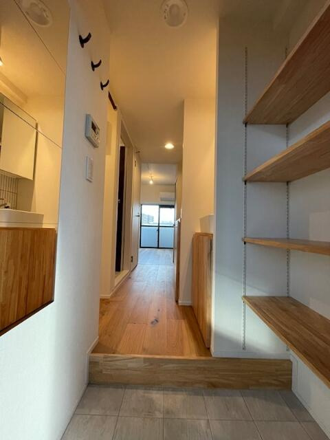 コスモ亀有Ⅴの玄関