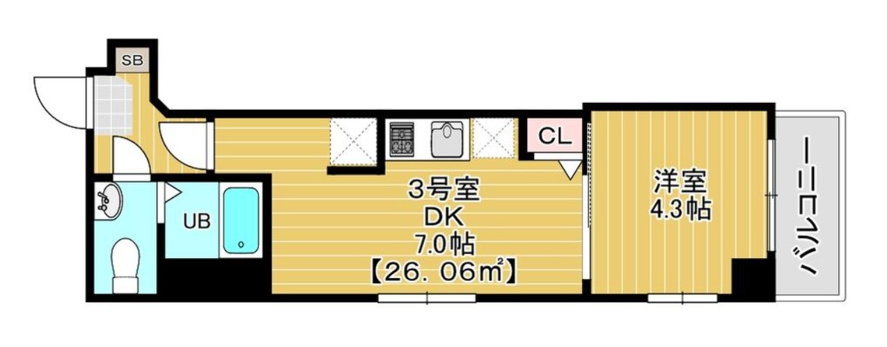 スピカ東小岩の間取り